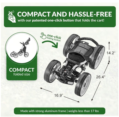 **Open Box New Cart^^ CaddyCruiser one V8 SILVER