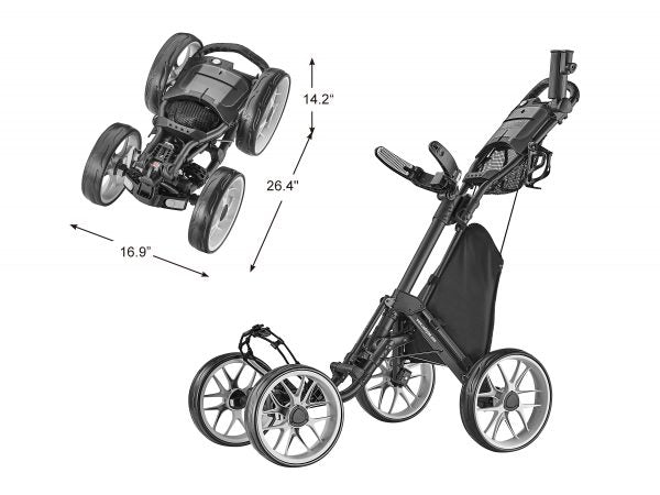 **Open Box New Cart^^ CaddyCruiser one V8 SILVER